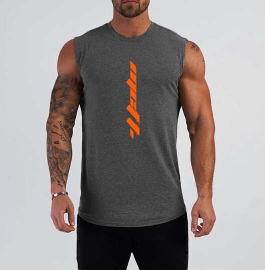 Gym Sleeveless Cotton Tank Top Vest for Men - Image 3