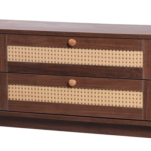 Rattan TV Stand For TVs Up To 75'', - Image 5