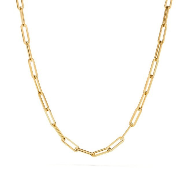 Stainless Steel Gold Chain Necklace - Image 5