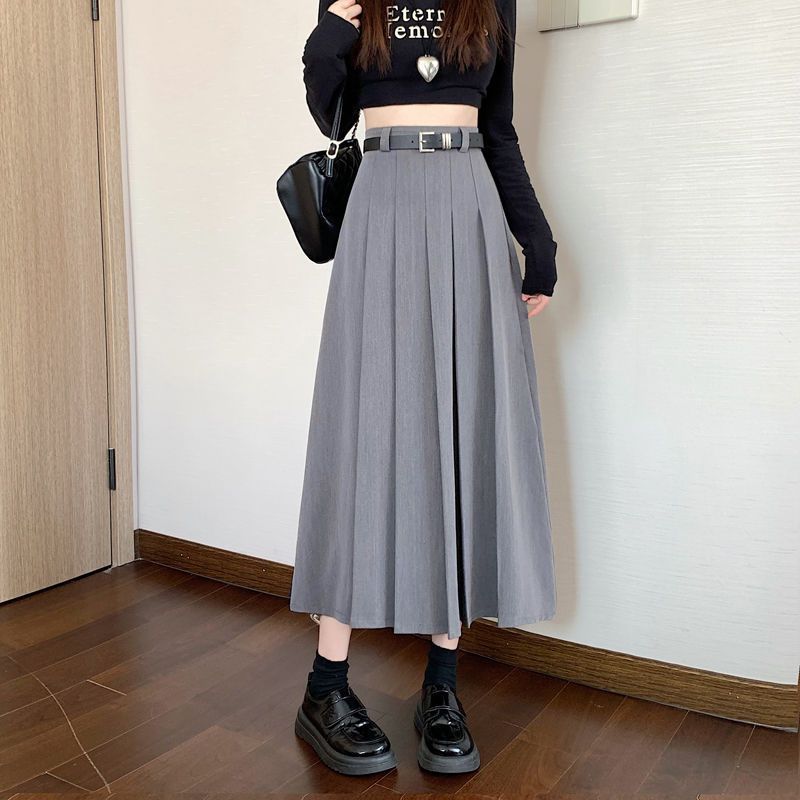 Women's Mid-Length Pleated Skirt - Image 6