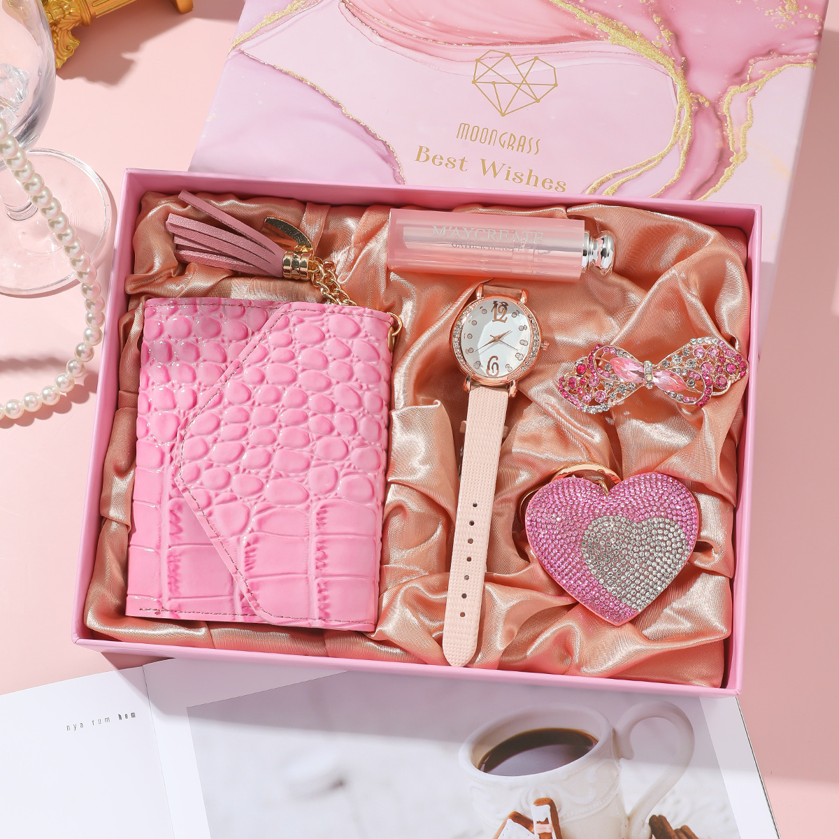 Ladies Luxury Bag & Watch Gift Set - Image 3