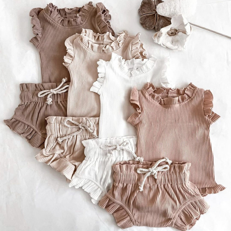 Baby One-Piece Sleeveless Crawling Suit - Image 5
