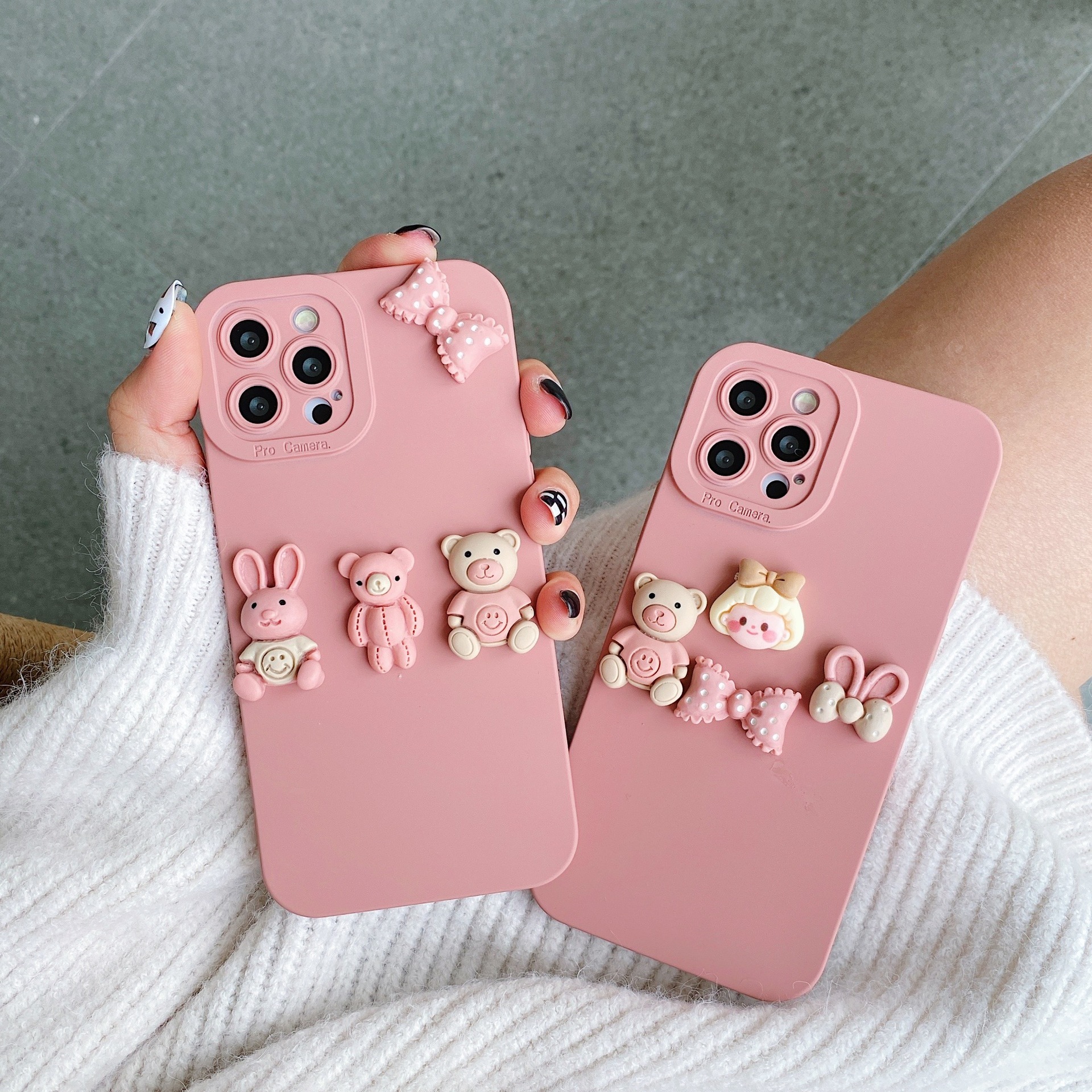 Doll Bear Decorative Phone Case