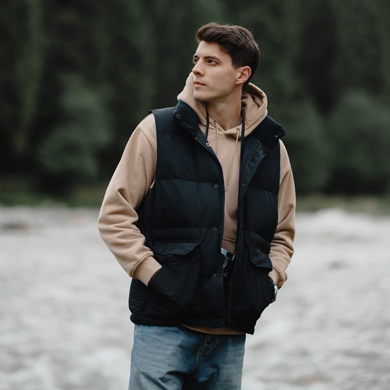 Three-proof Vest Down Jacket