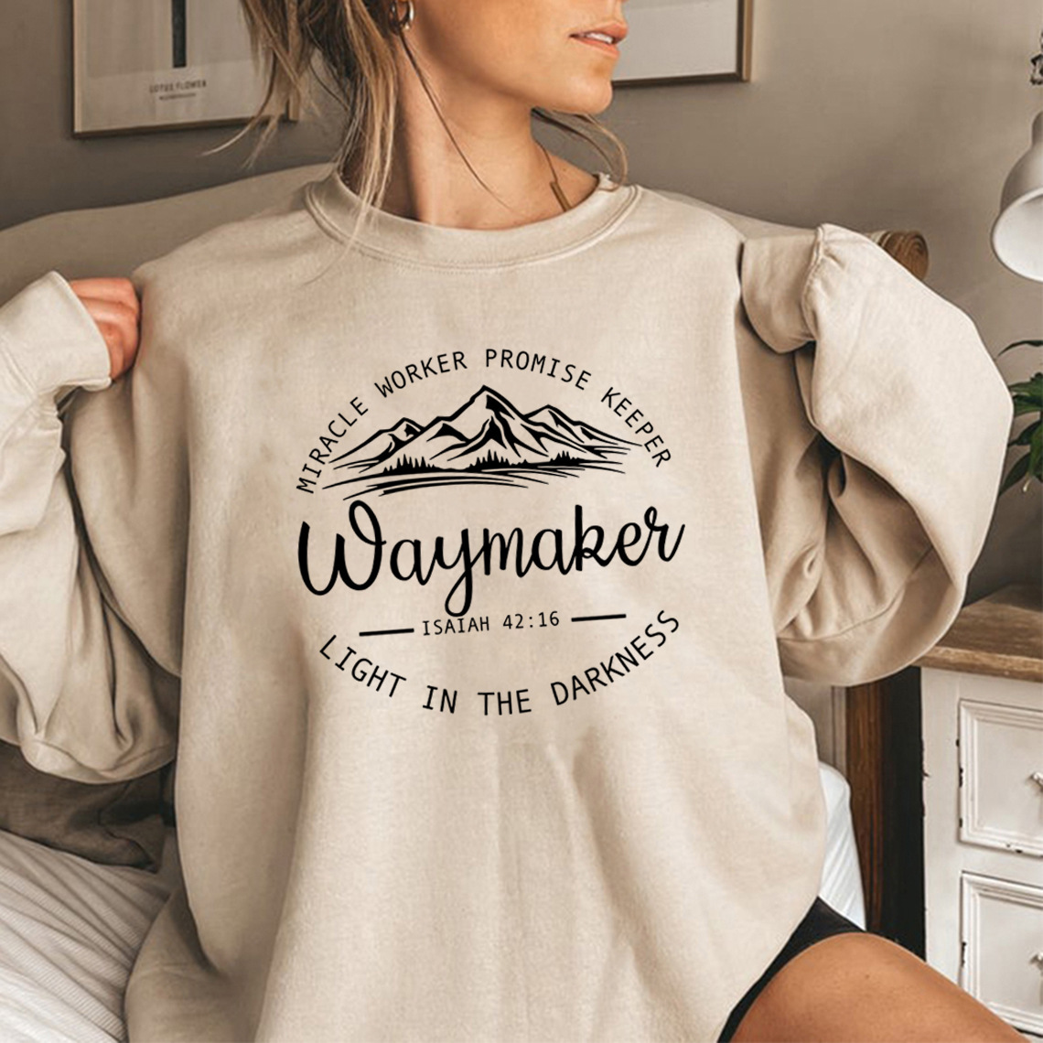 Christian Crewneck Bible Verse Sweatshirts - Image 7