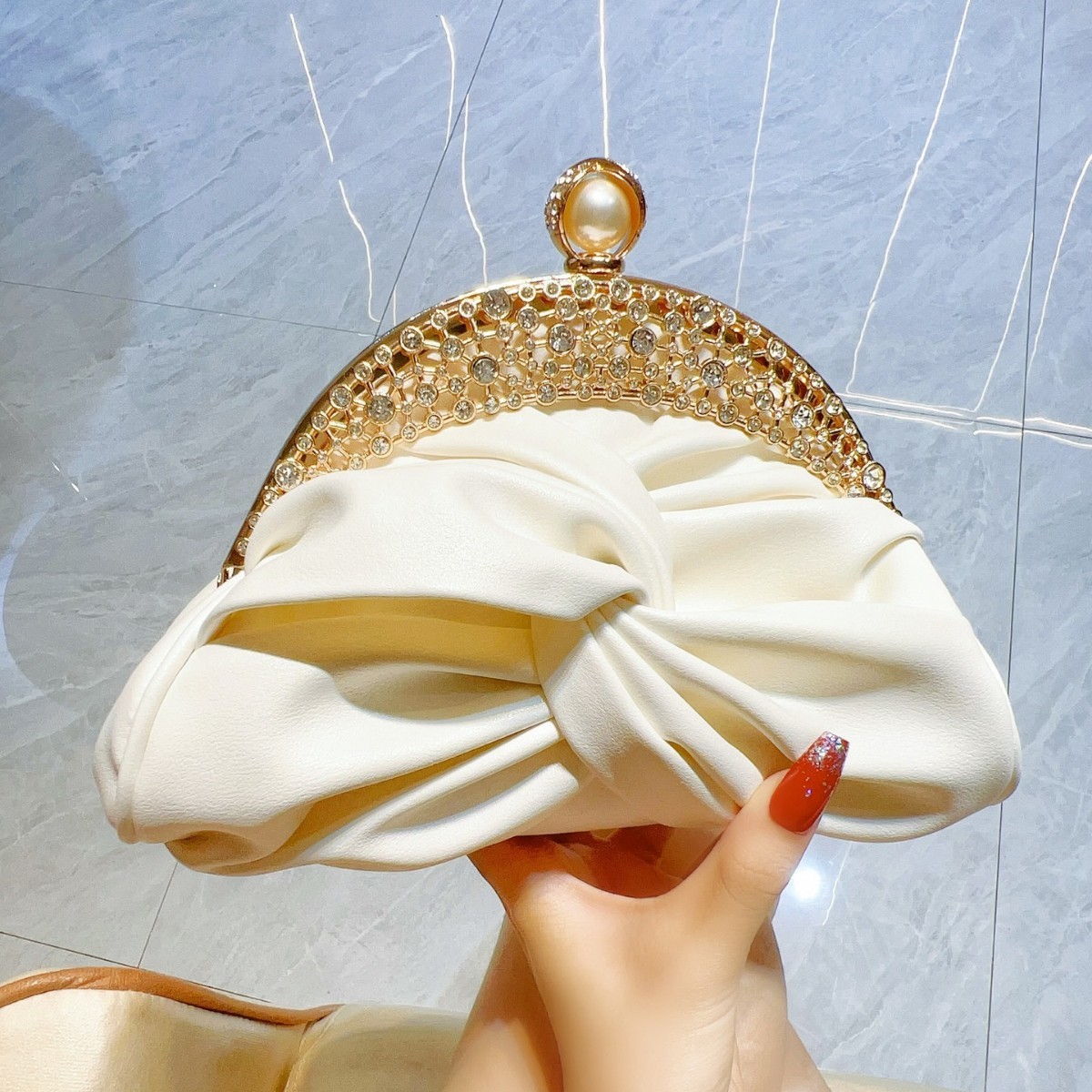 High-Grade Diamond Socialite Mini Clutch