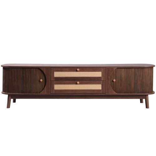 Rattan TV Stand For TVs Up To 75'', - Image 10