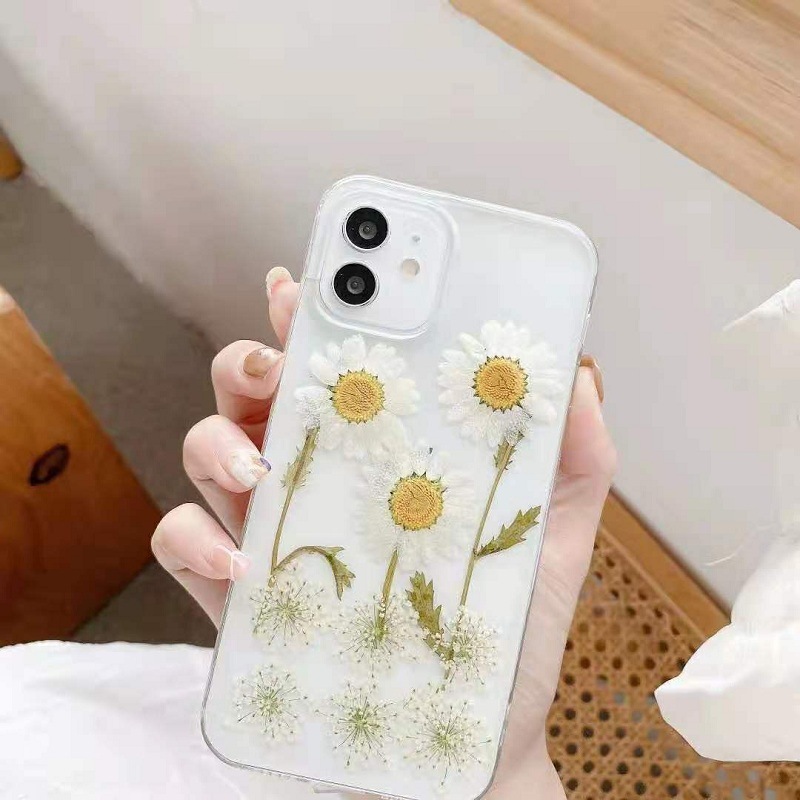 New Epoxy Daisy Phone Case