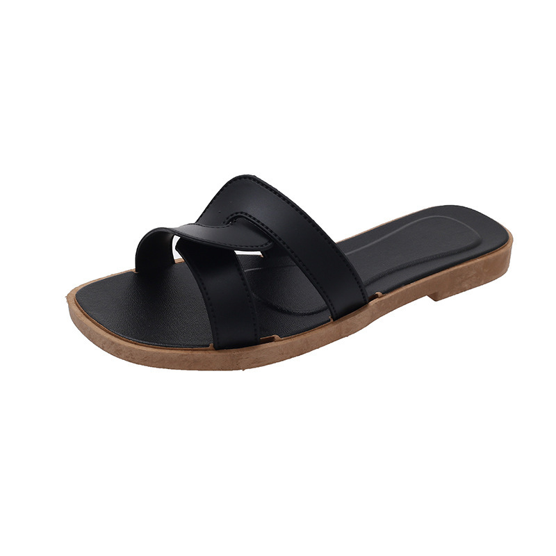 Non-Slip Fashionable Cross Strap Sandals - Image 5