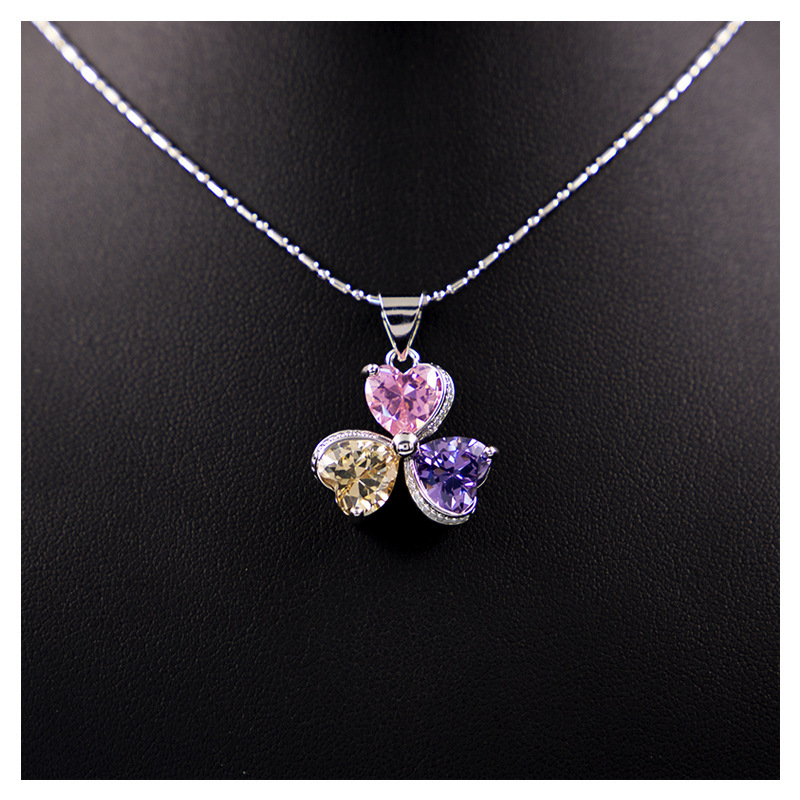 Clover Zircon Diamond Jewelry Set - Image 9