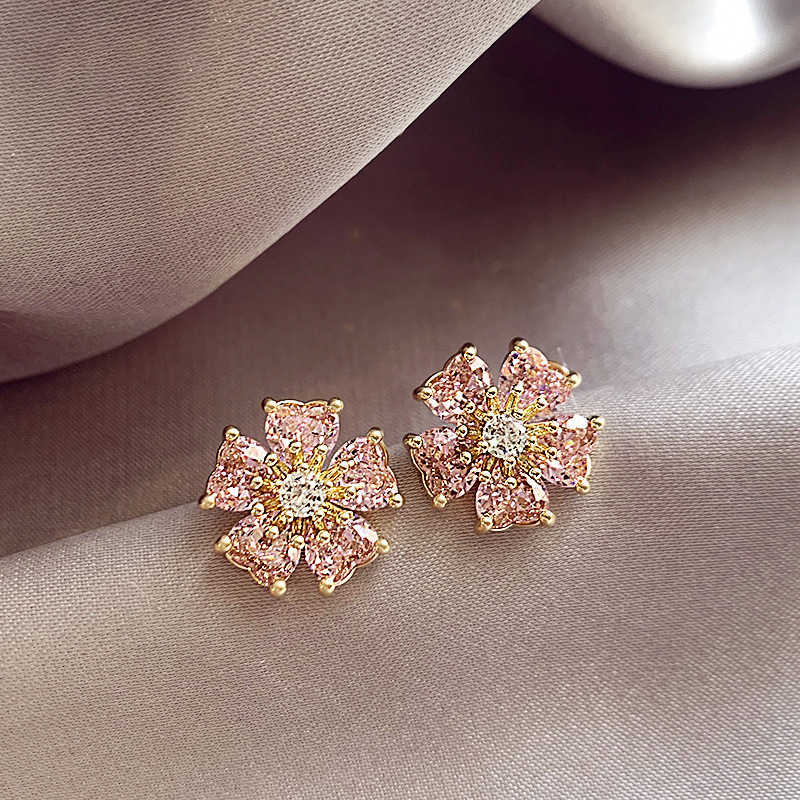 Flower Stud Earrings