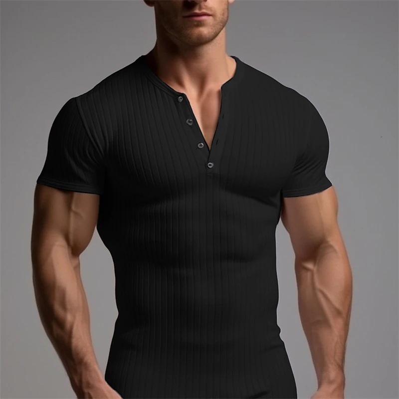 Short-sleeved Sports Slim-fitting Muscle Men's T-shirt