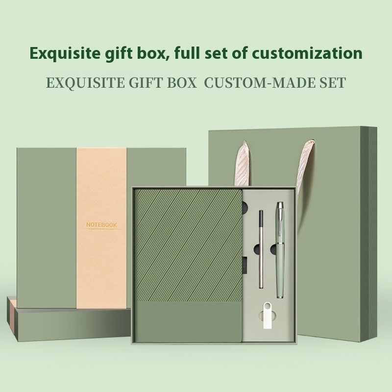 Business Gift Notebook Vacuum Cup Set