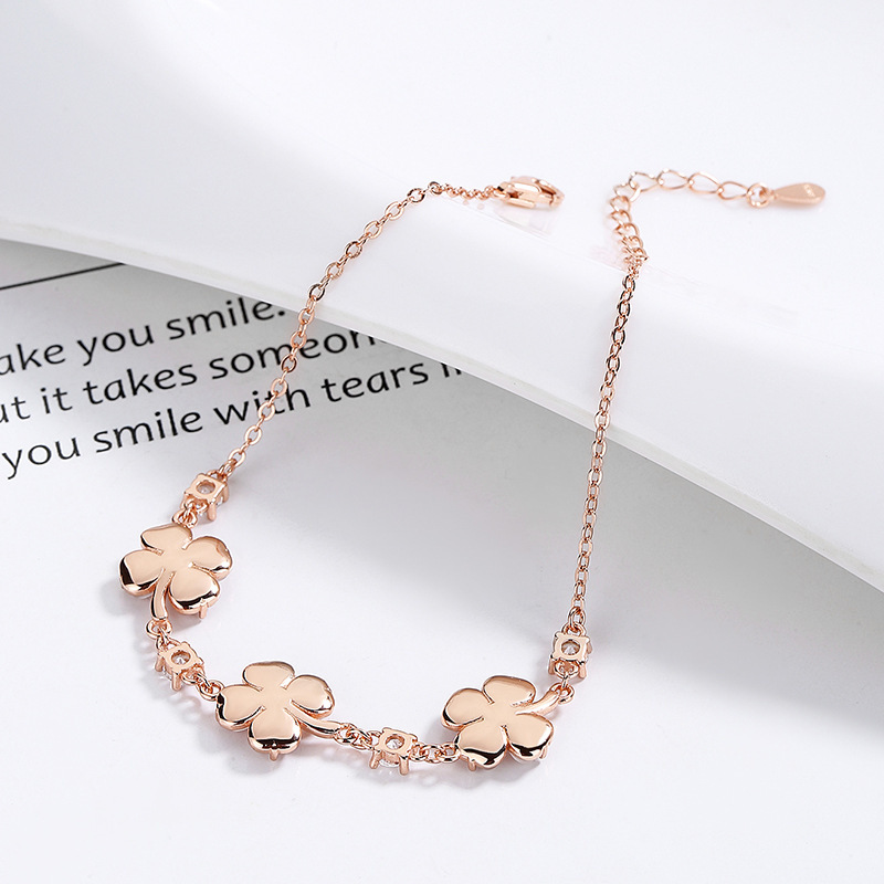 Opal Crystal Gemstones Chain Bracelet - Image 2