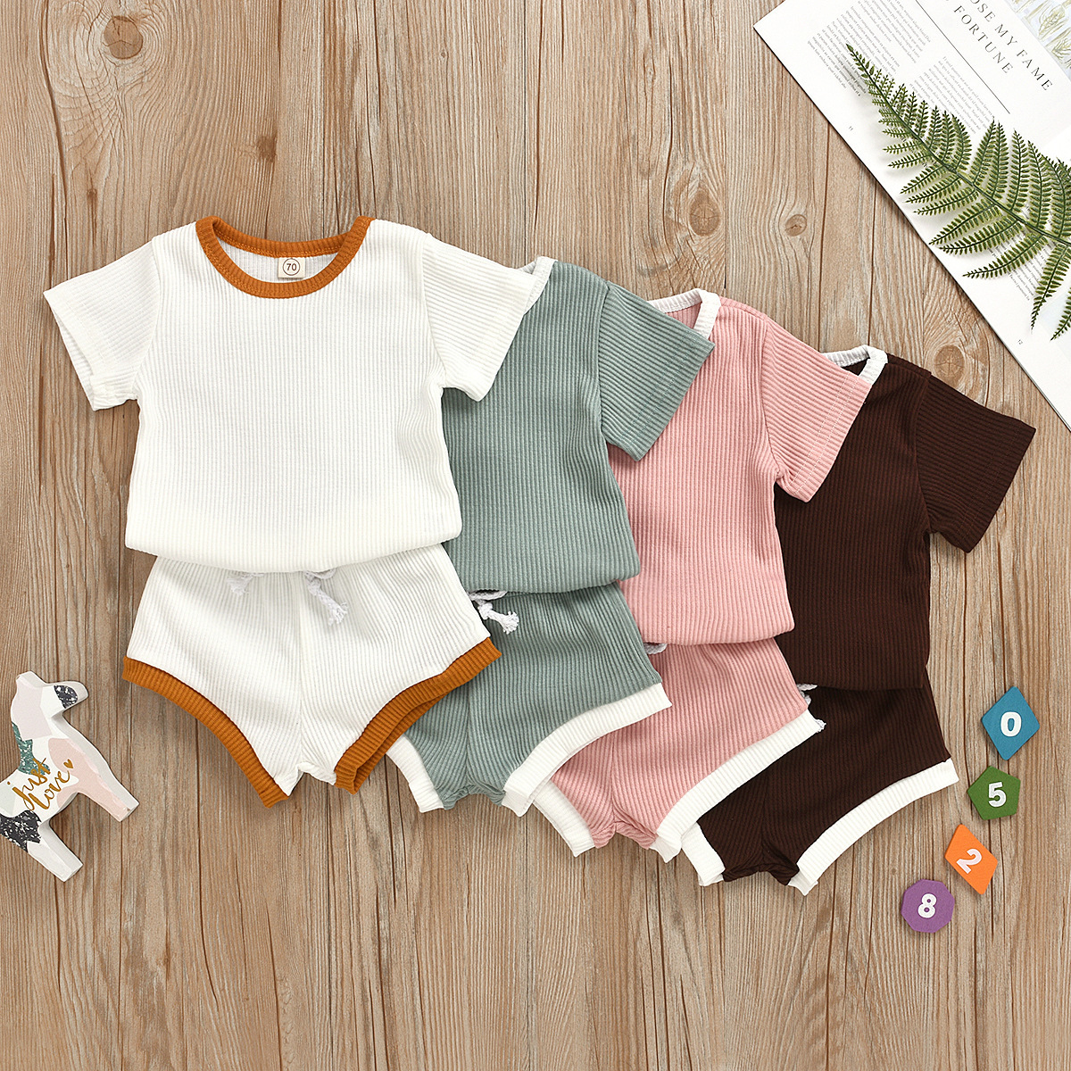 Infant Baby Summer Two-Piece Explosion Shorts - Image 3