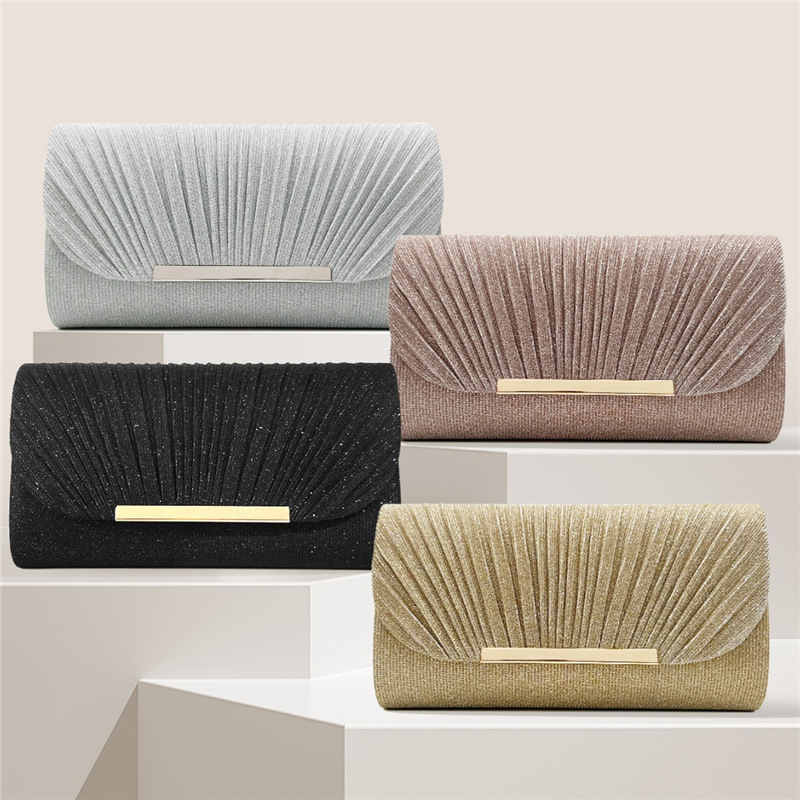 Women's Pattern Party Fine Pink Clutch