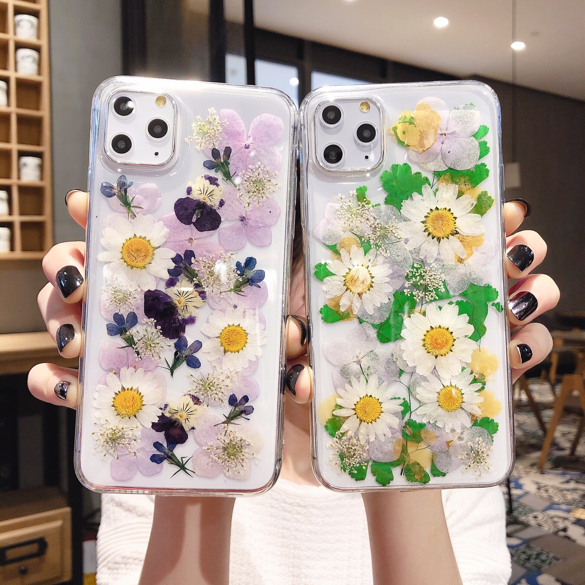 Preserved Flower Epoxy Phone Case