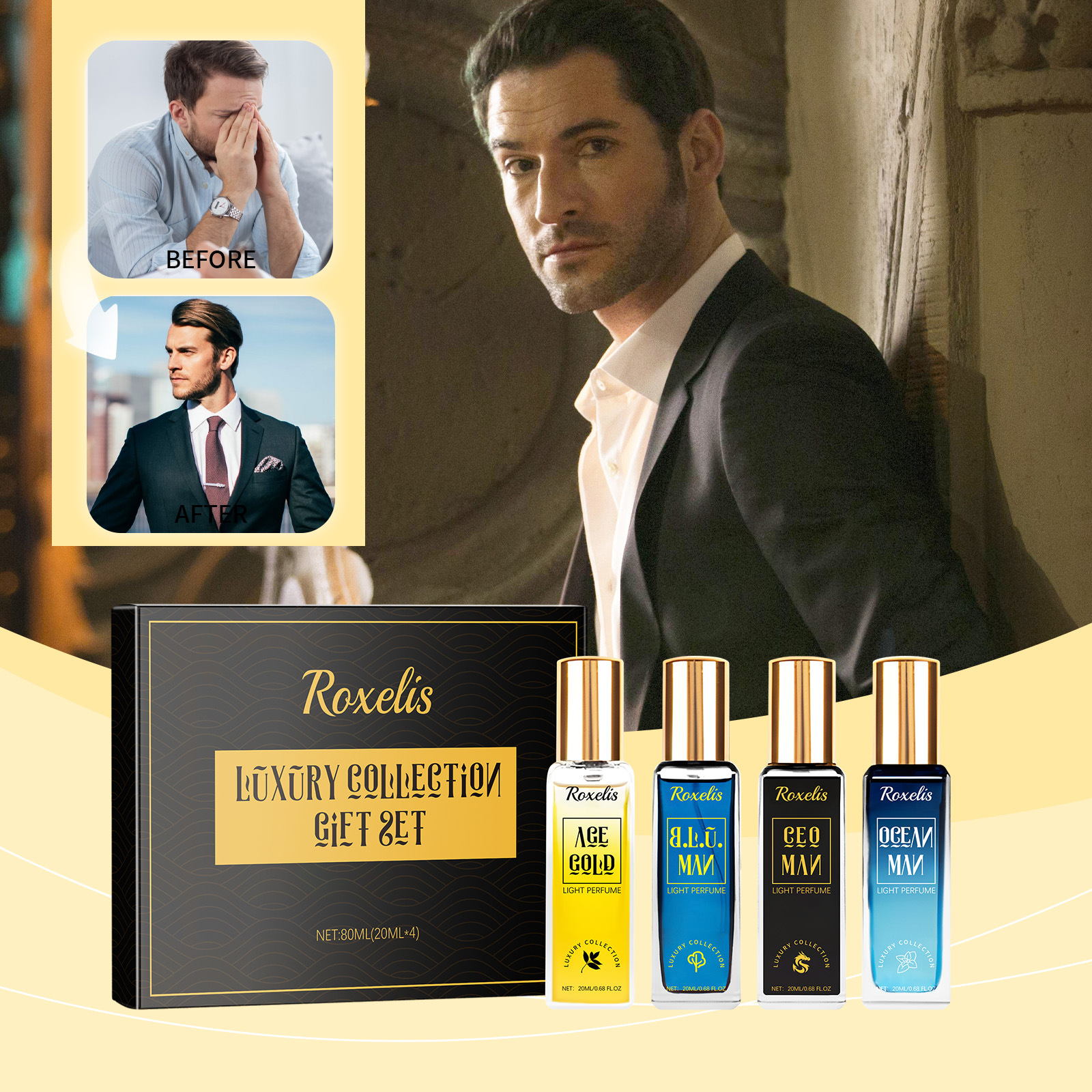 Eau De Toilette Suit Men's Perfume