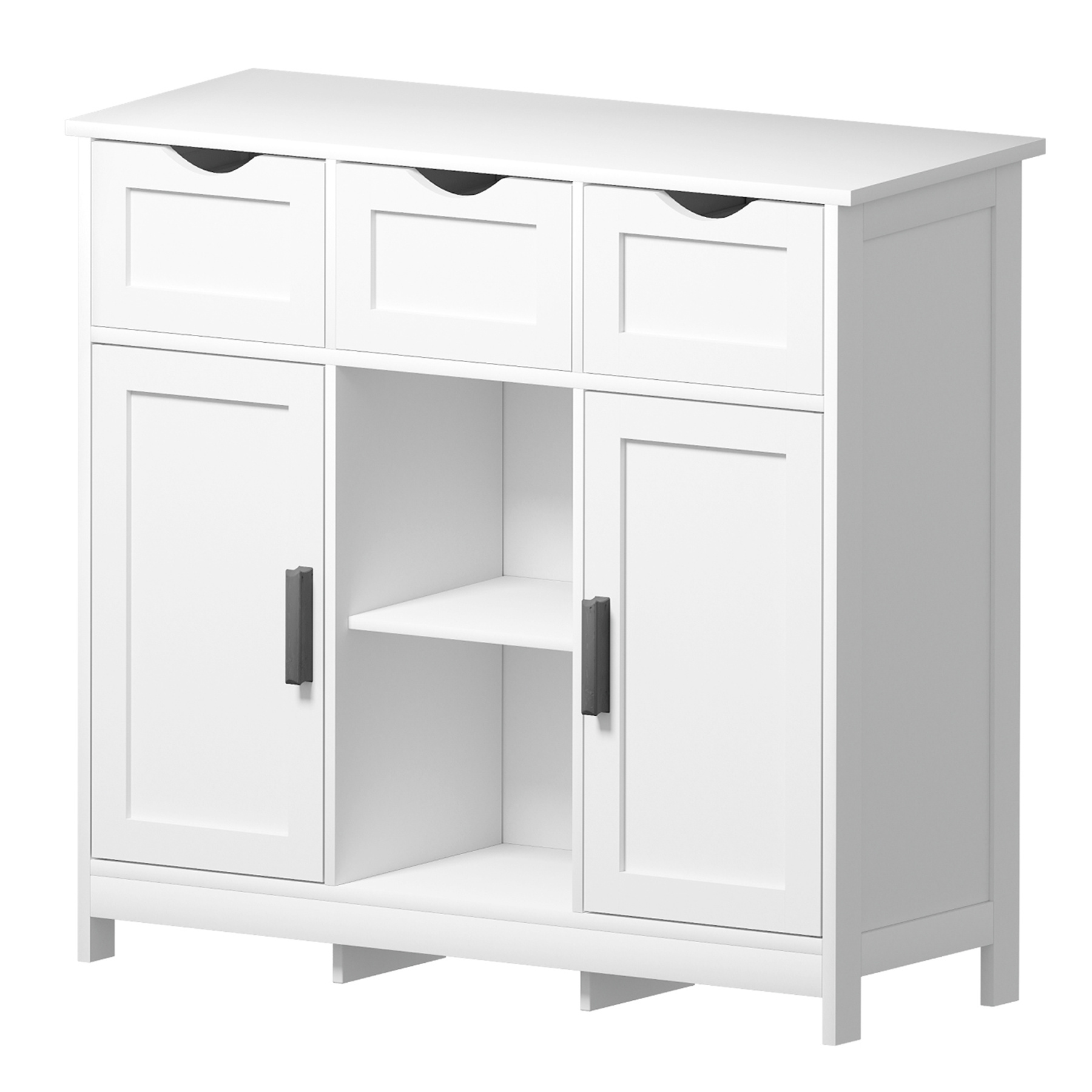 Ultra Light Luxury Cabinets with Drawers and Shelves - Image 2