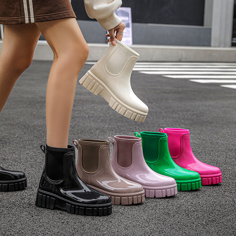 Waterproof Non-slip Low Tube Rain Boots