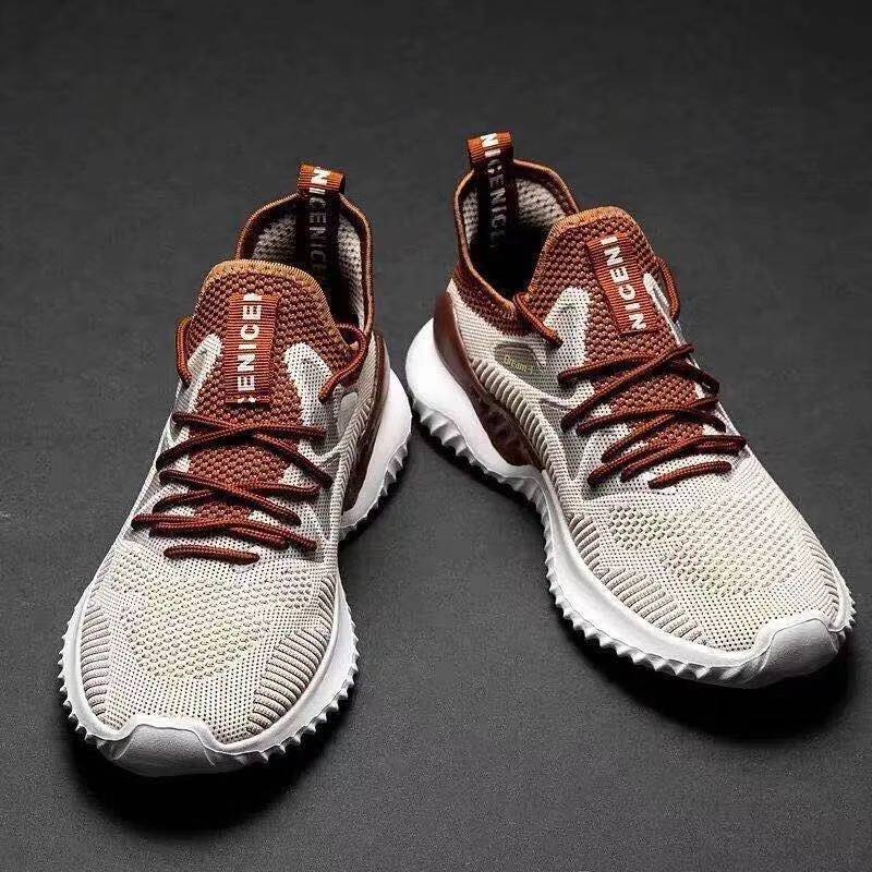 Flying Woven Breathable Mesh Shoes - Image 4