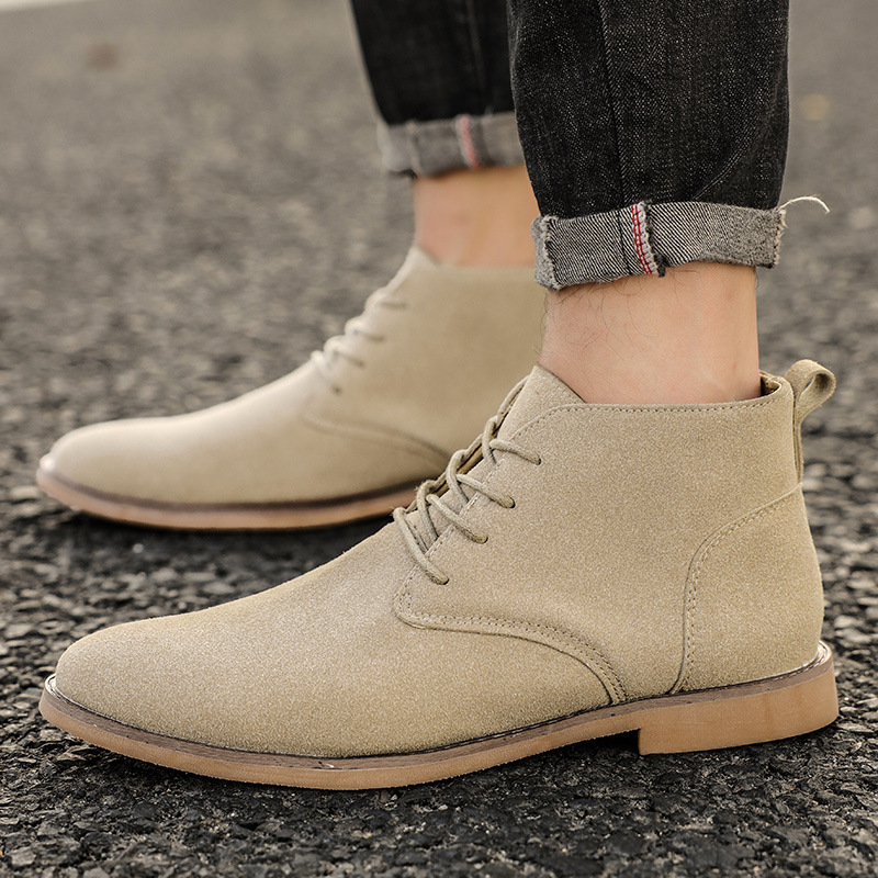 Retro British Men's Business Boots