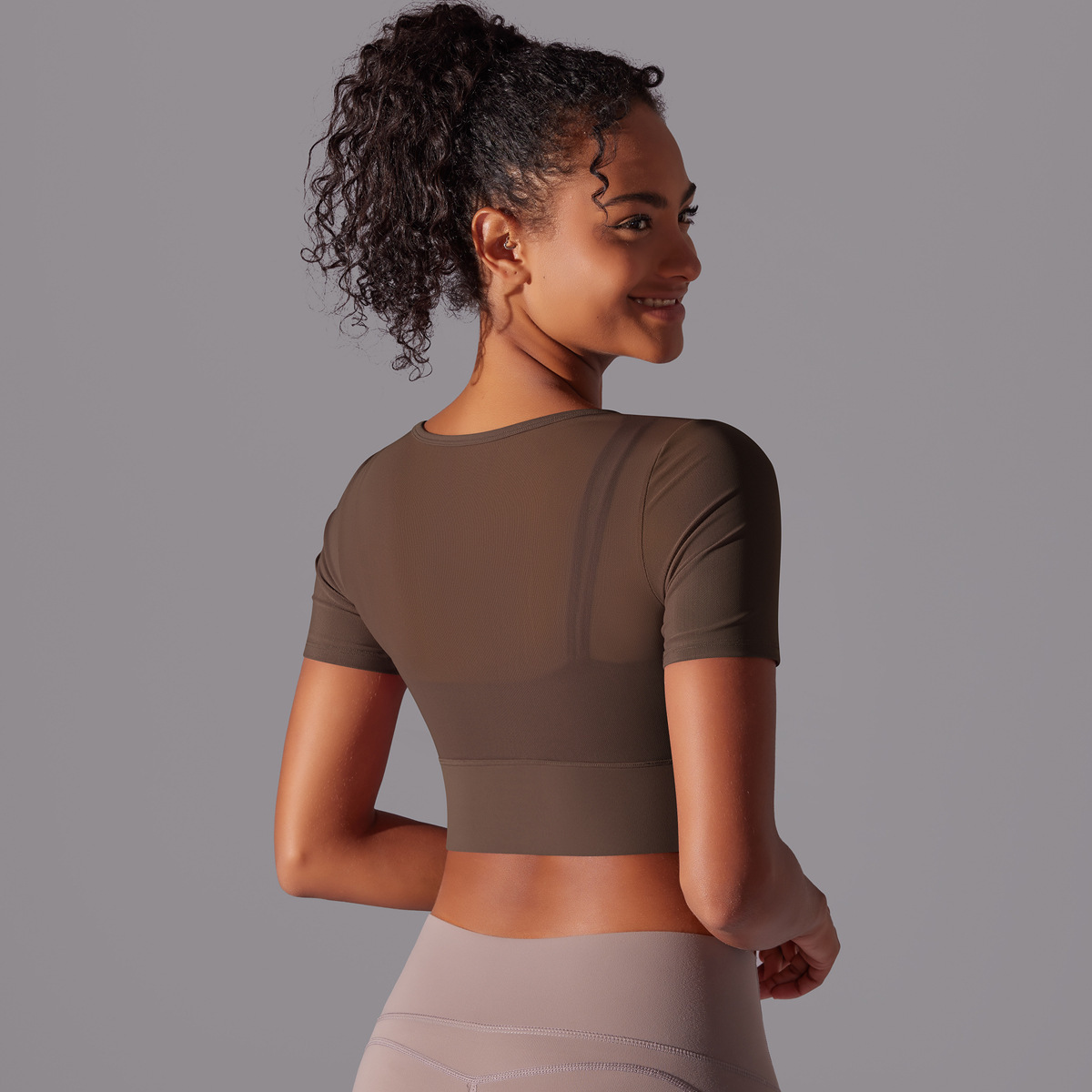 Fitness Double Layer Yoga Top - Image 5