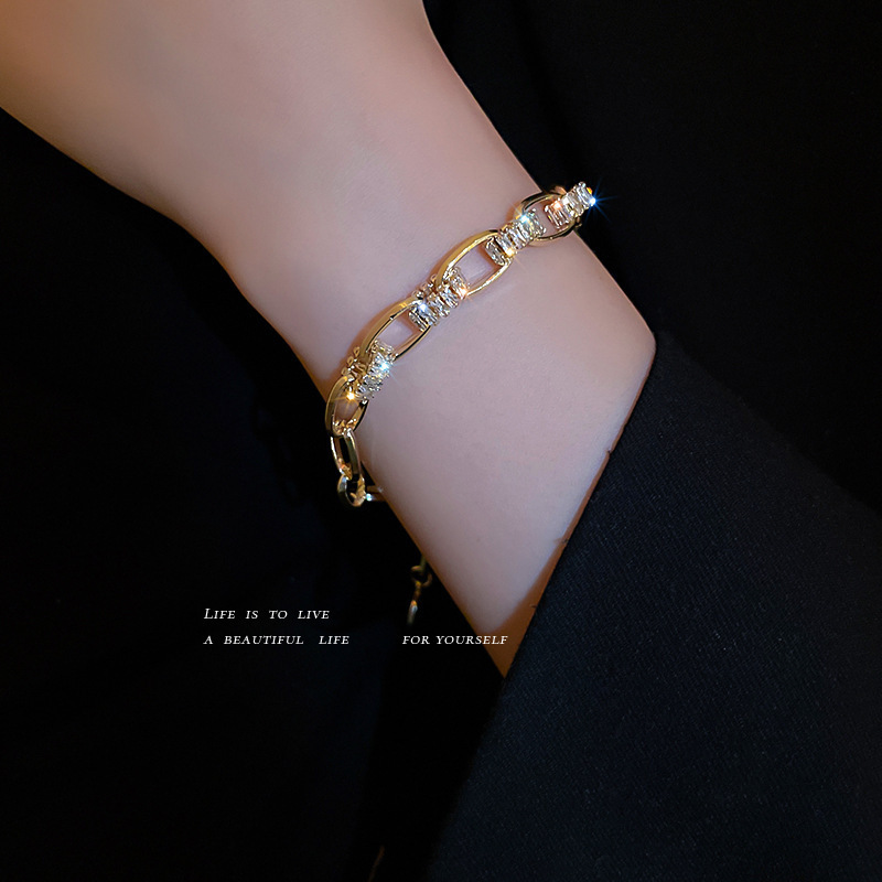 High-grade Zircon Geometric Bracelet - Image 3