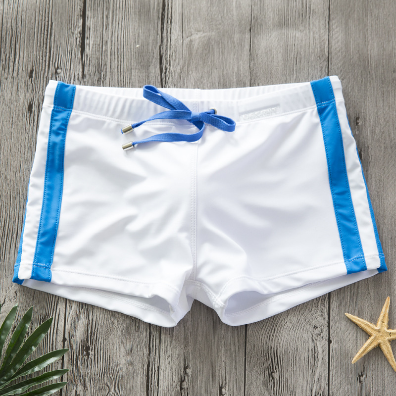 Navy Style Men's Beach Swim Shorts - Image 6