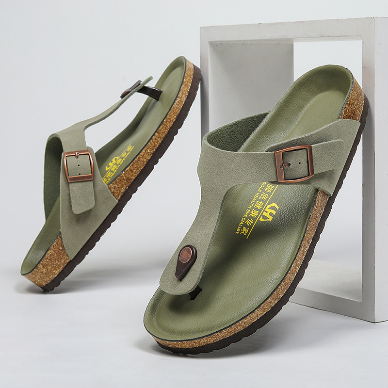 Cork Flip-flops Slippers
