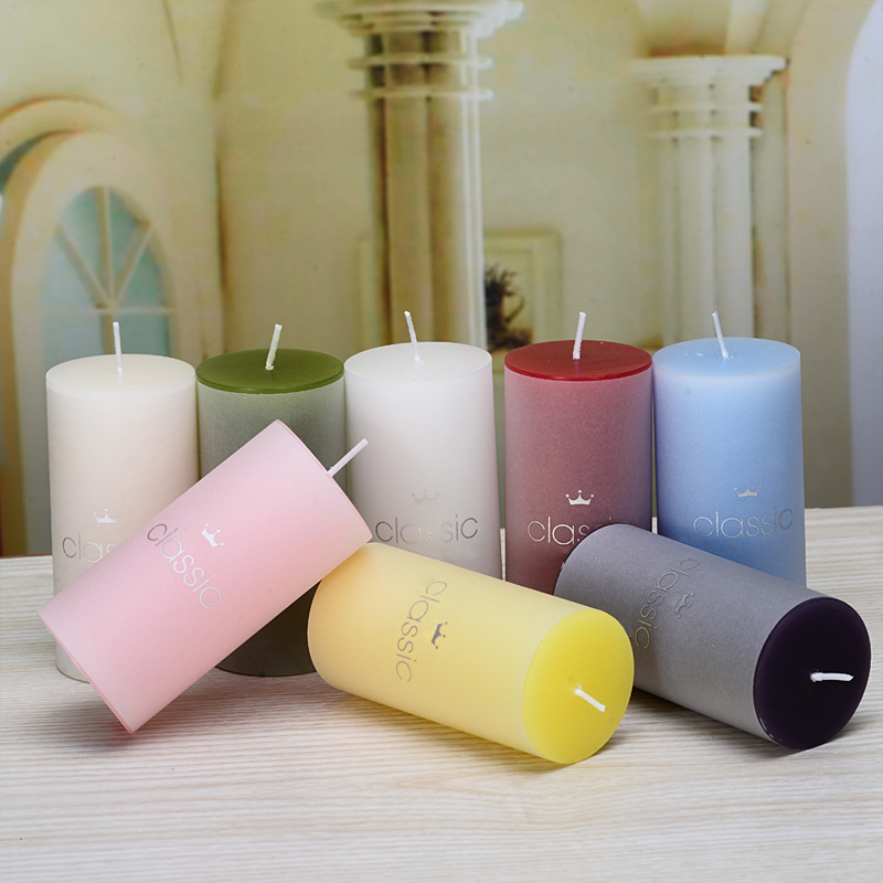 Classic Column Romantic Scented Candle