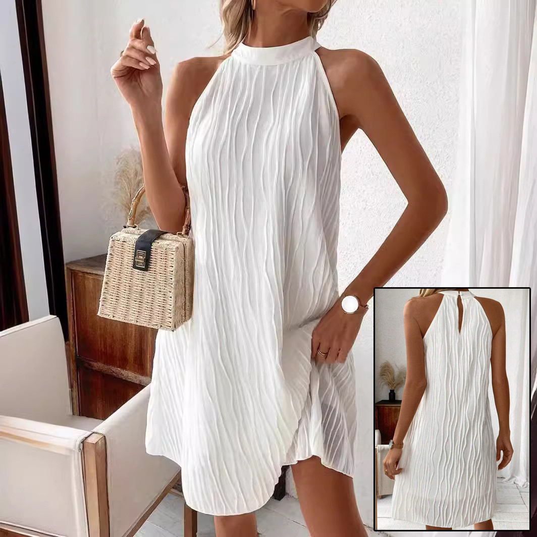 Halter Backless Dress