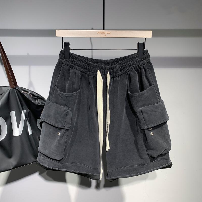 Fashion 3D Workwear Shorts With Pocket