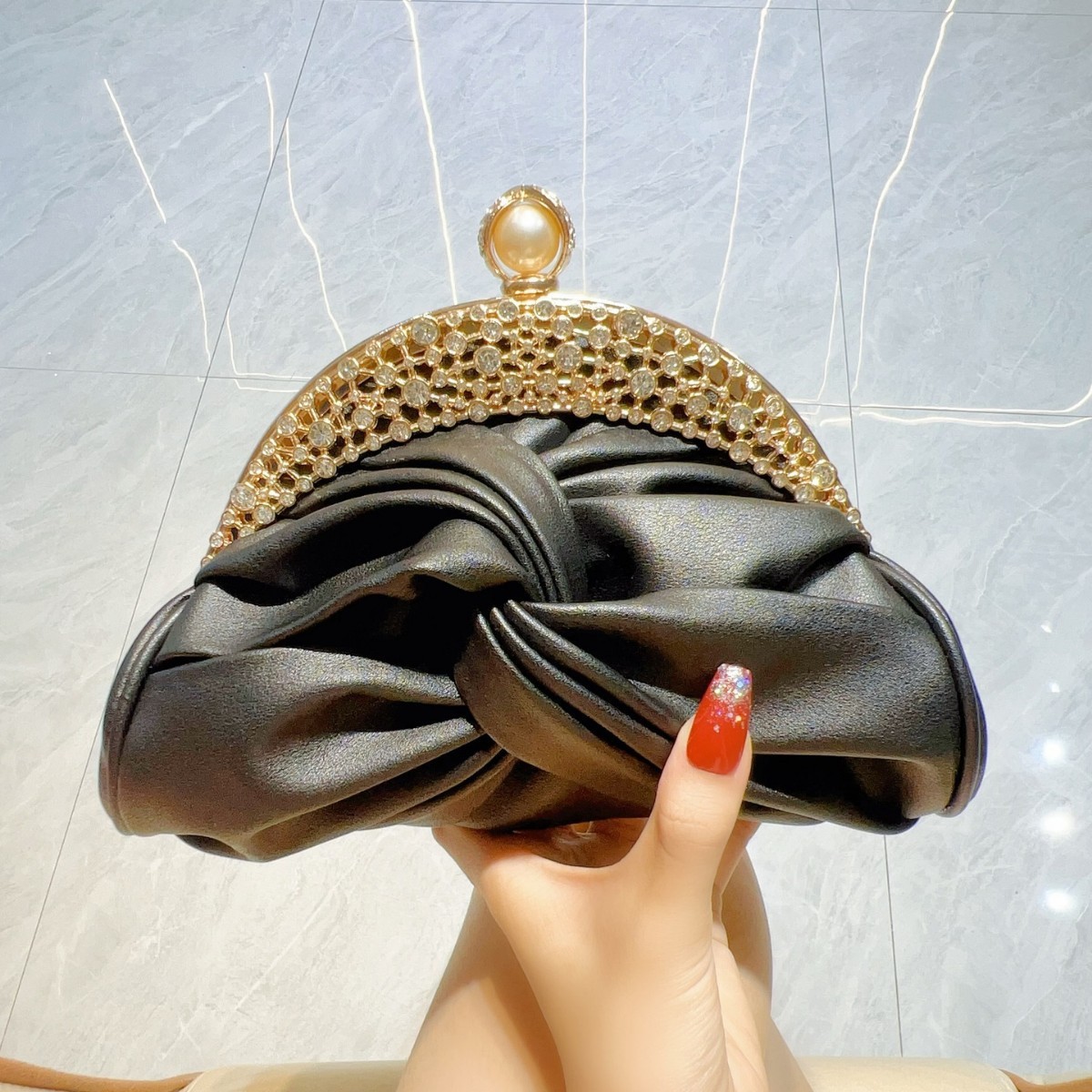 High-Grade Diamond Socialite Mini Clutch - Image 3