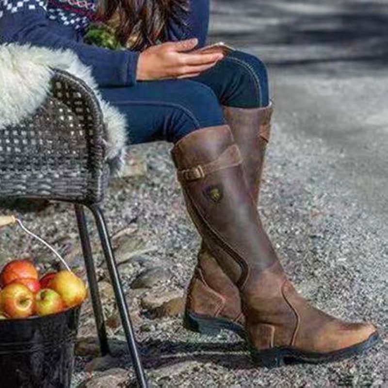 Classic Fashion Riding Western Boots - Image 3
