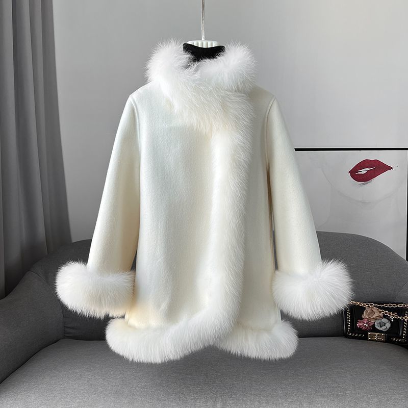 Women's Socialite Cloak Fur Jacket