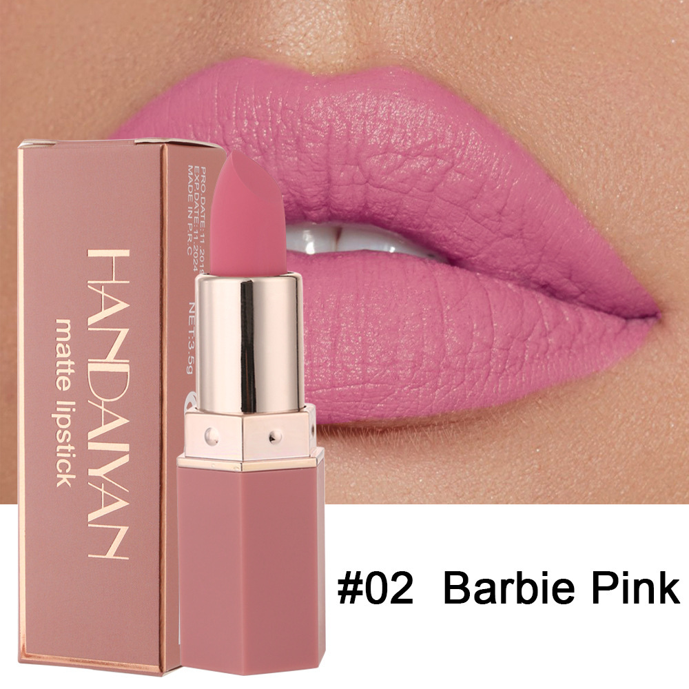 6-Color Matte Nourishing Lipstick - Image 8
