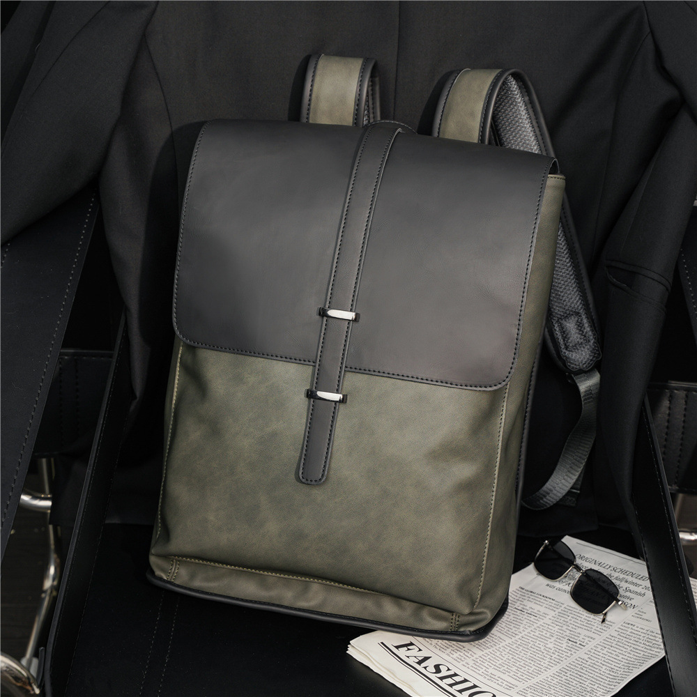 Large Capacity Vintage Frosted Backpack