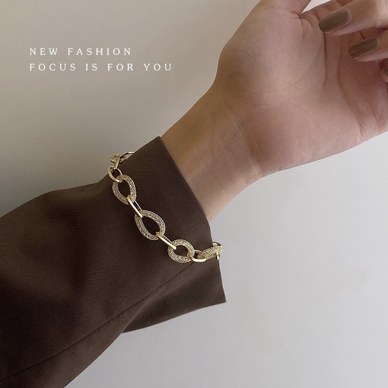 Simple And Exquisite Cuban Chain Bracelet - Image 5