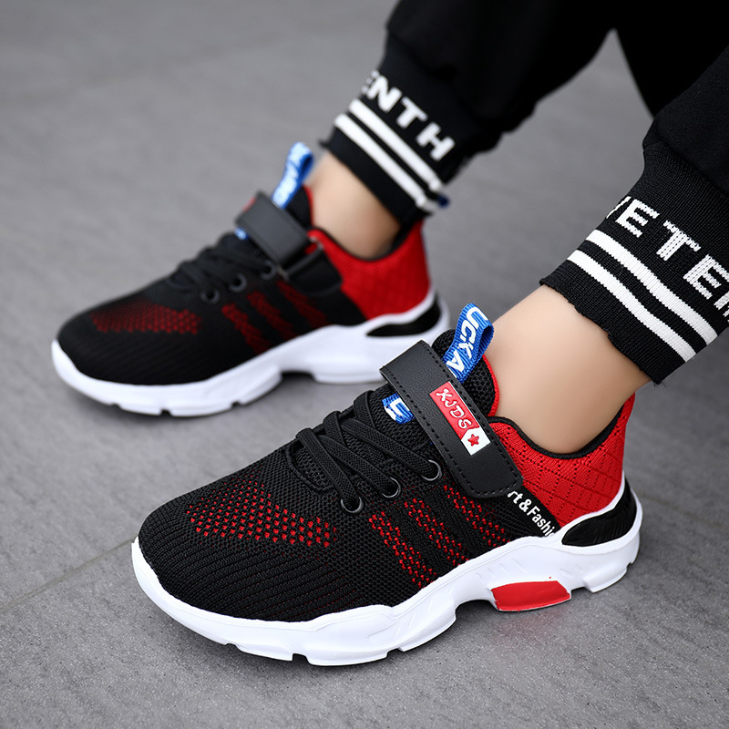 Leather Soft Bottom Boy's Sports Shoes - Image 5