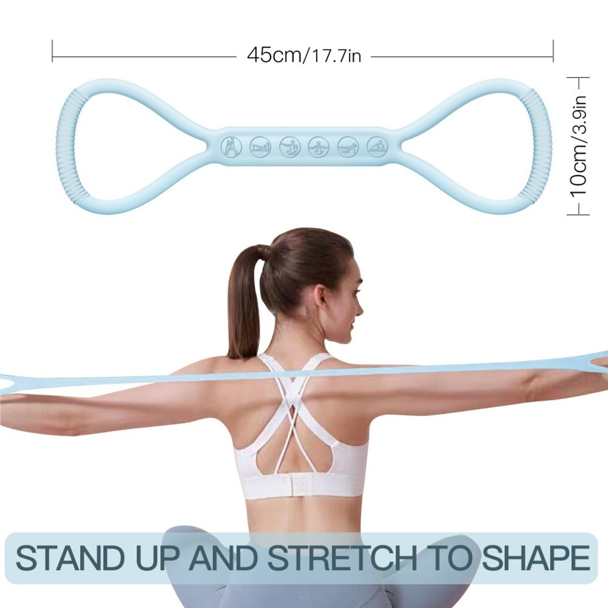 Silicone Yoga Auxiliary Elastic Band - Image 2