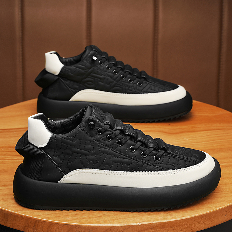 Versatile Leather Sports Shoes - Image 4