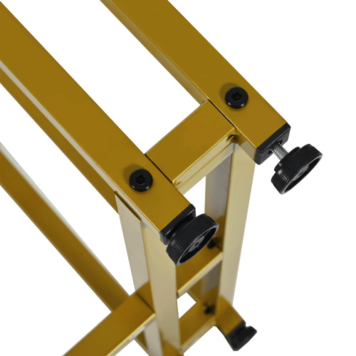 Metal Frame Rectangular Dining Table - Image 5