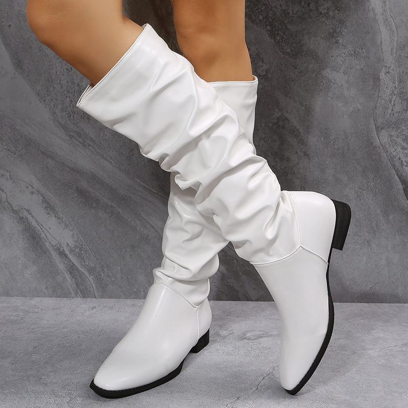 Pointed Toe Long Boots