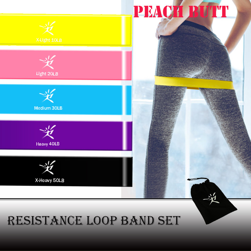 Fitness Resistance Rubber Bands