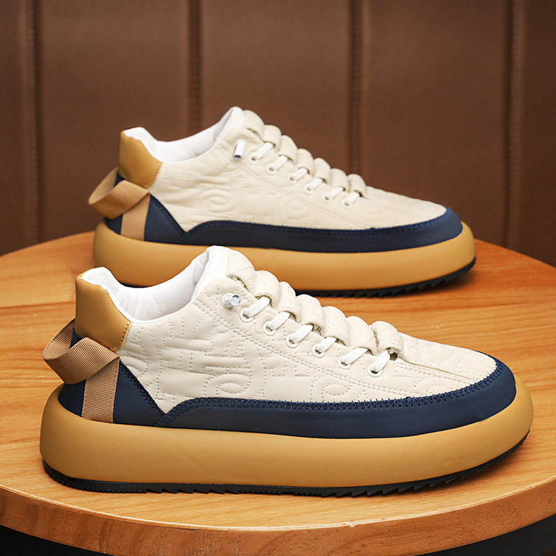 Versatile Leather Sports Shoes - Image 5
