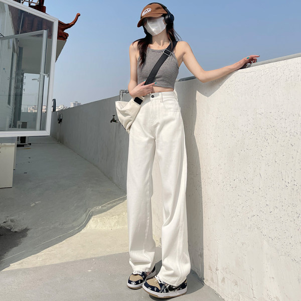 High Waist Loose Wide Leg Jeans