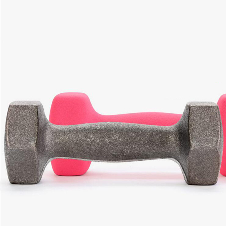Hexagonal Frosted Dumbbell