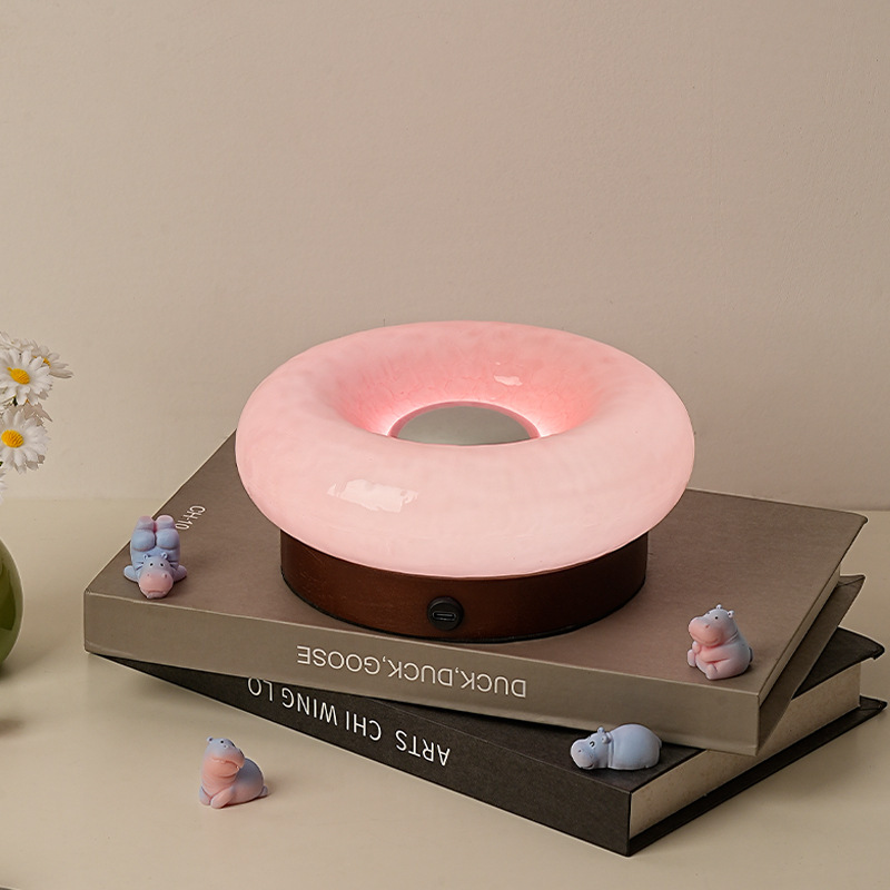 Internet Ins Donut Touch Table Lamp