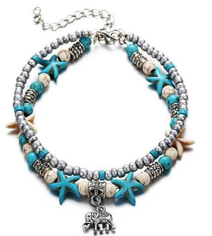 Leg Chain Star Fish Anklet - Image 9